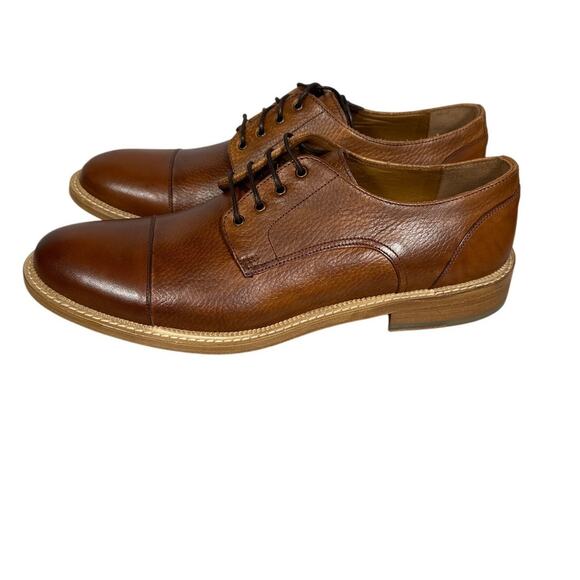 TAFT Rome Shoe in Brown Camello Leather Size 9 New in Box